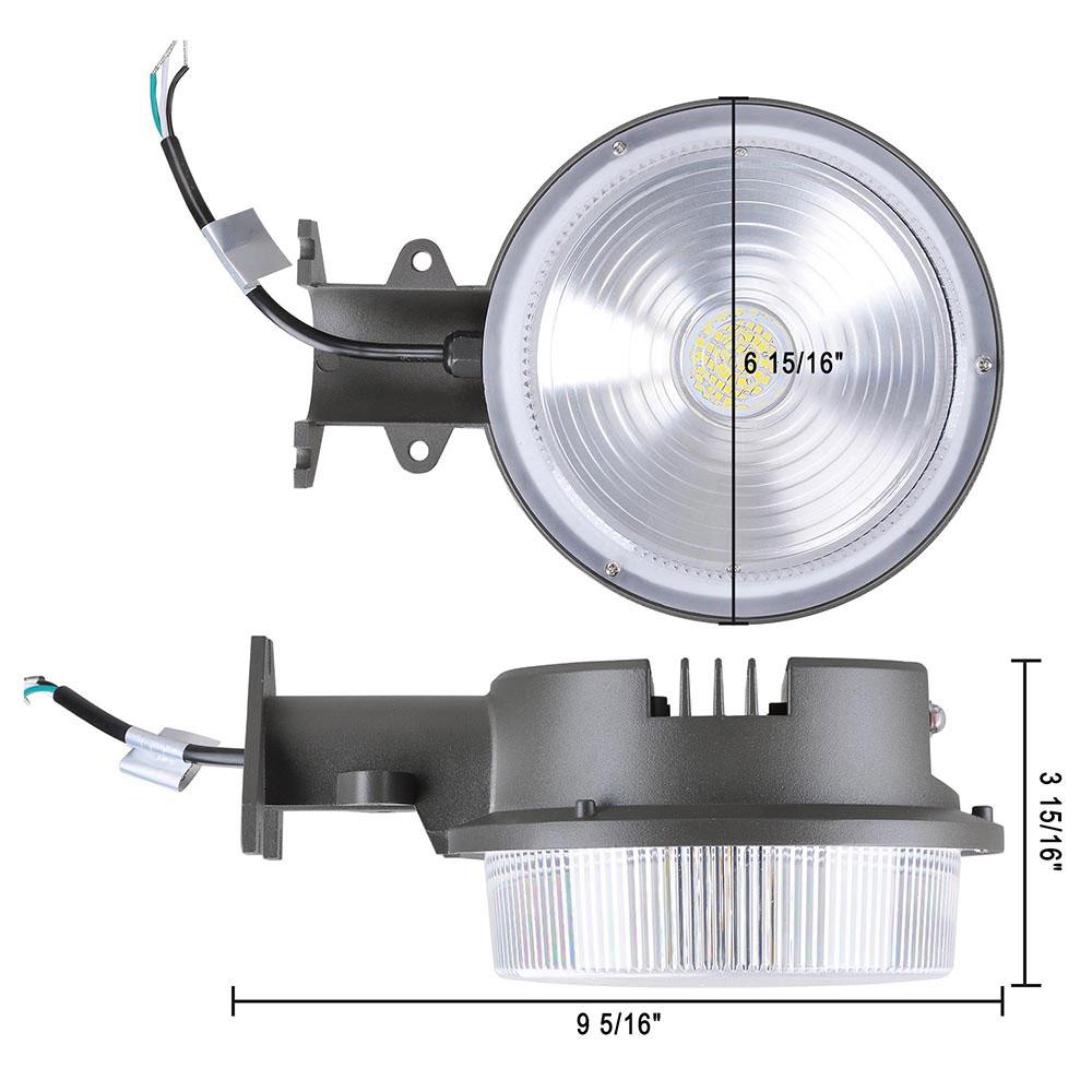 Yescom Outdoor LED Barn Light Dusk-to-Dawn with Photocell 30w 4000lm