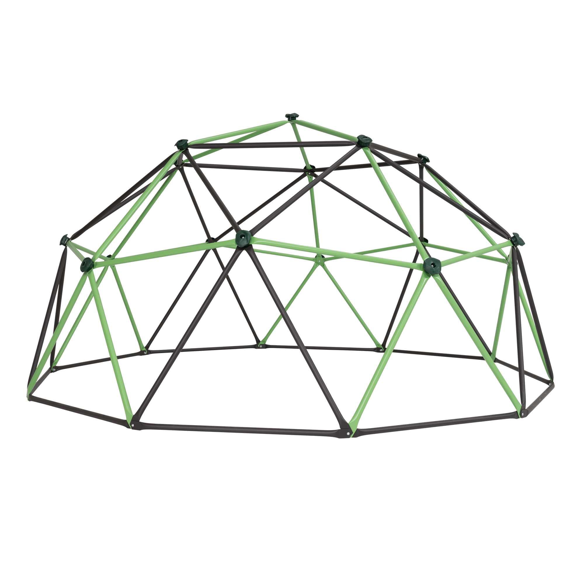 Lifetime 66 inch Steel Playground Climbing Dome， Mantis Green and Bronze (90951)