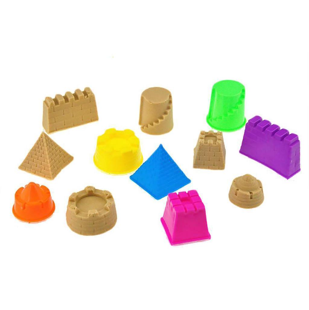 6Pcs Mini Sandcastle Molds Building Sandcastle