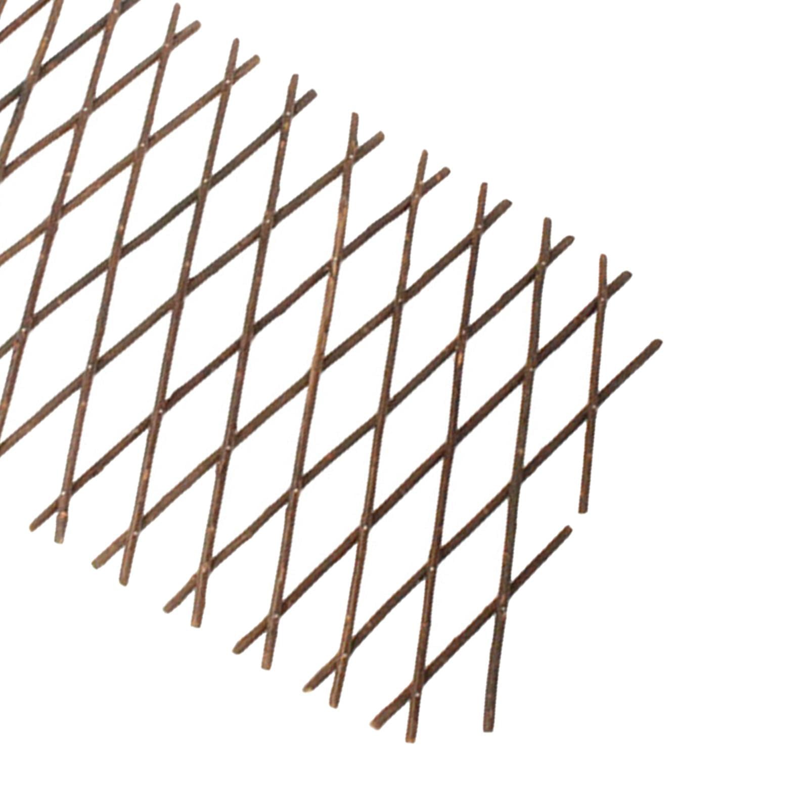 Expanding Garden Fence Trellis Screen Planting Climbing Lattice Support Panel for Home Restaurant