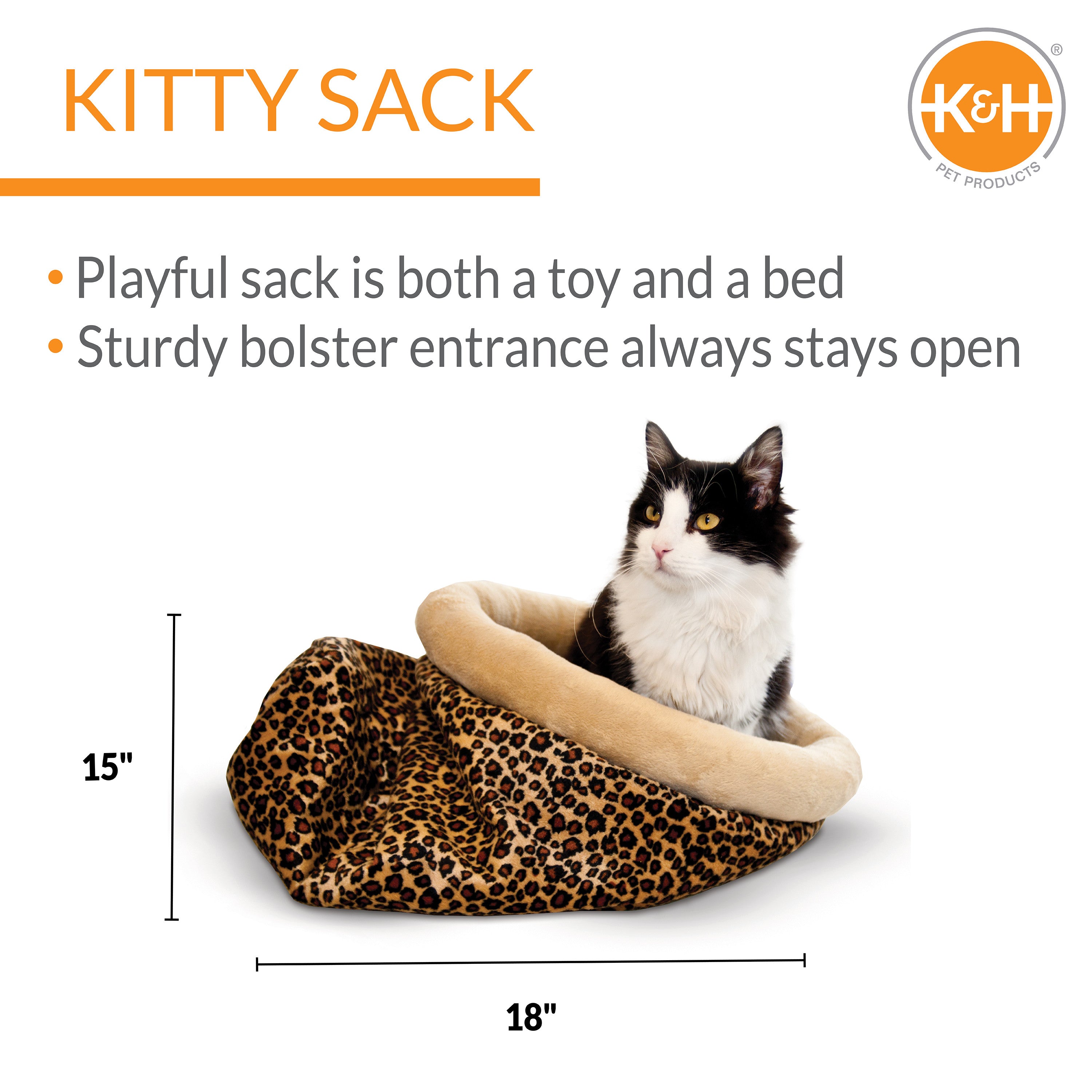 KandH SELF-WARMING KITTY SACK