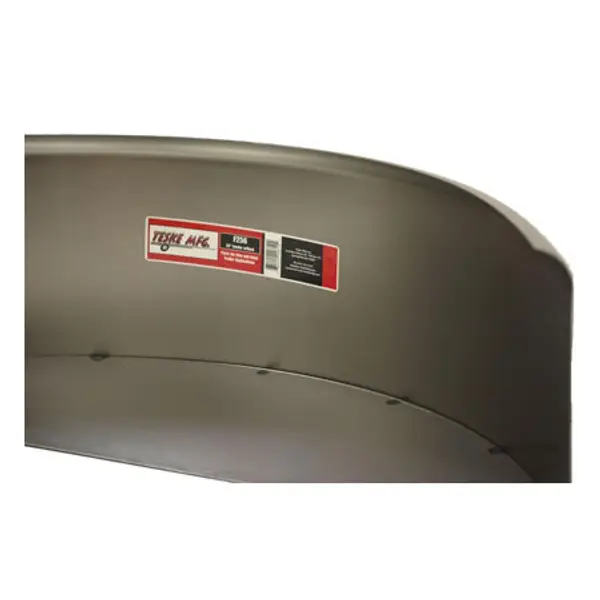 Teske Mfg. Round Unpainted Fender With Back