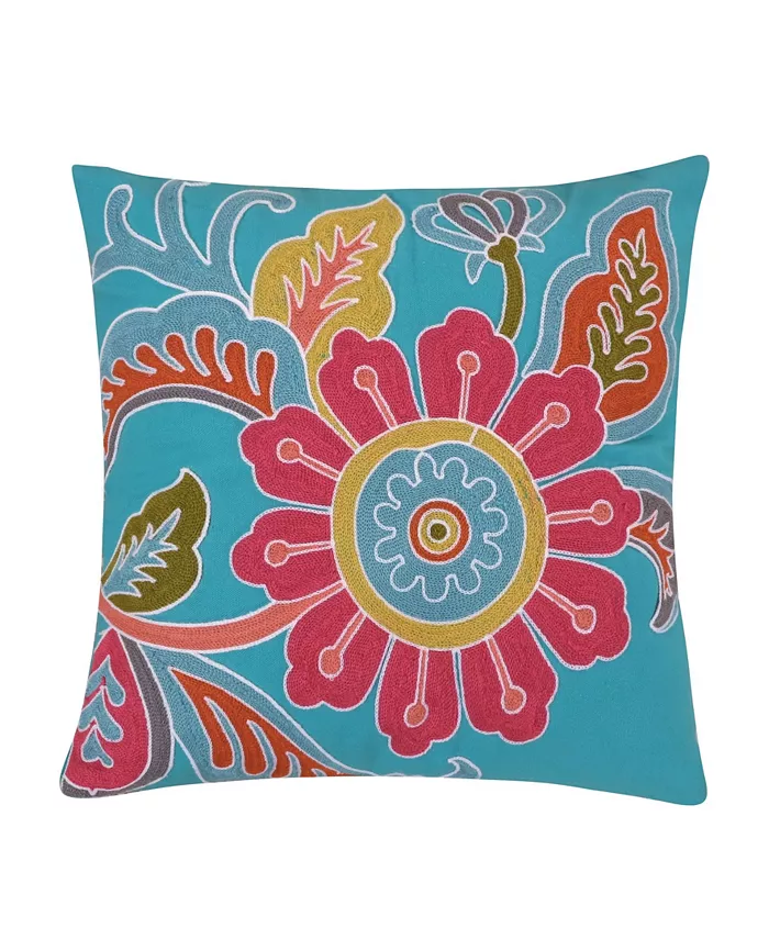 Levtex Palisades Floral Decorative Pillow， 18