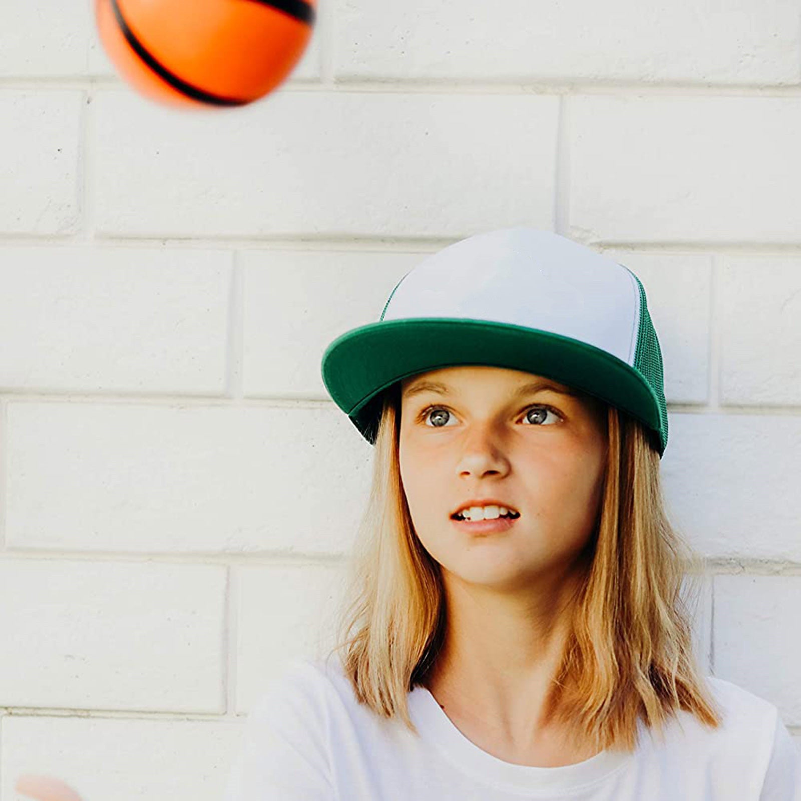 Poatren Ceiling Sport Indoor Mini Basketball Hoop for Kids Toy Game Shooting Toy Bedroom