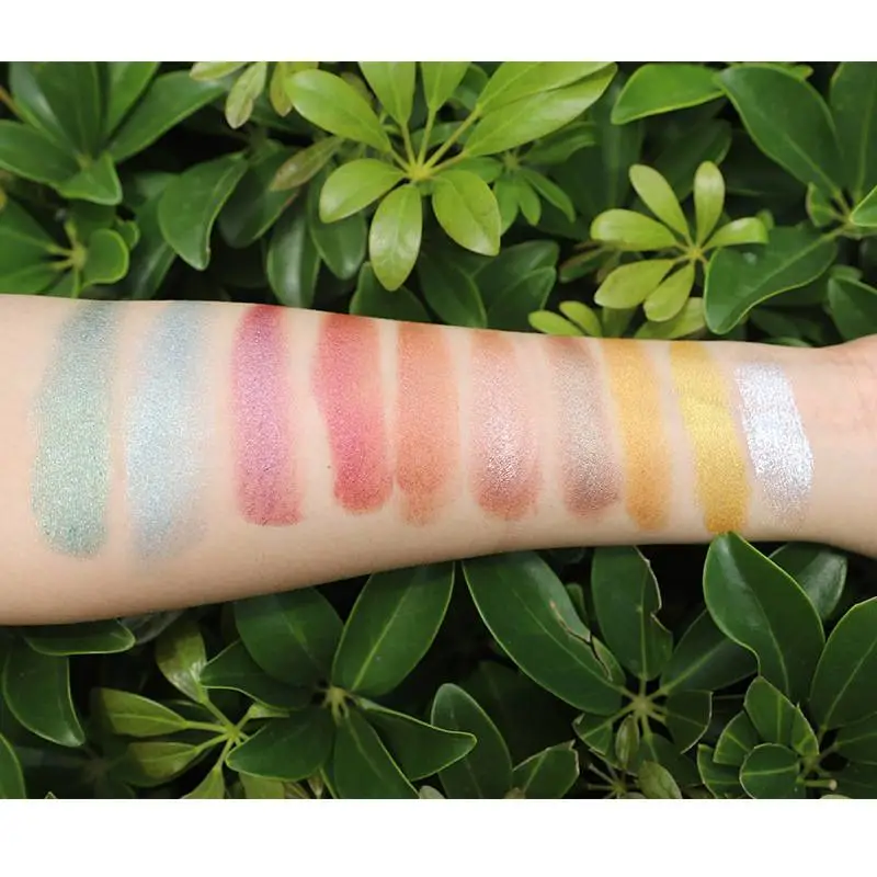 Custom Private Label Jelly Highlighter Body Highlighter Mermaid Eyeshadow