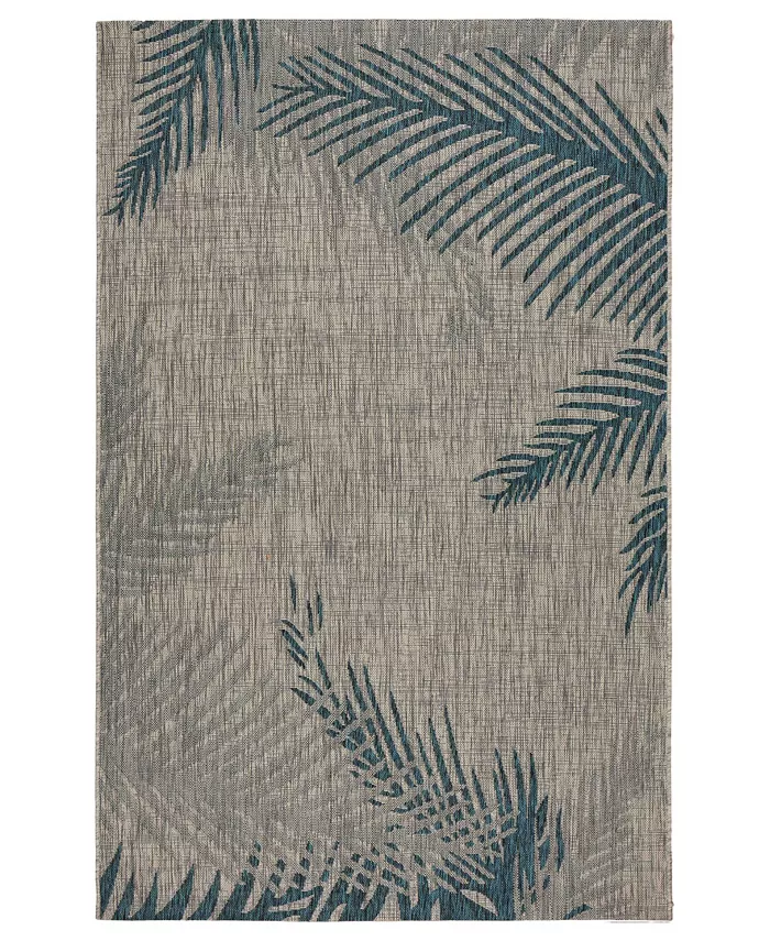 LR Home Nassau NASS81021 5' x 7' Outdoor Area Rug
