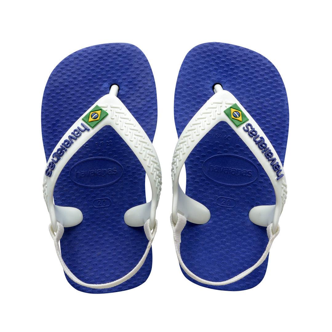 Chinelo Havaianas Baby Brasil Logo