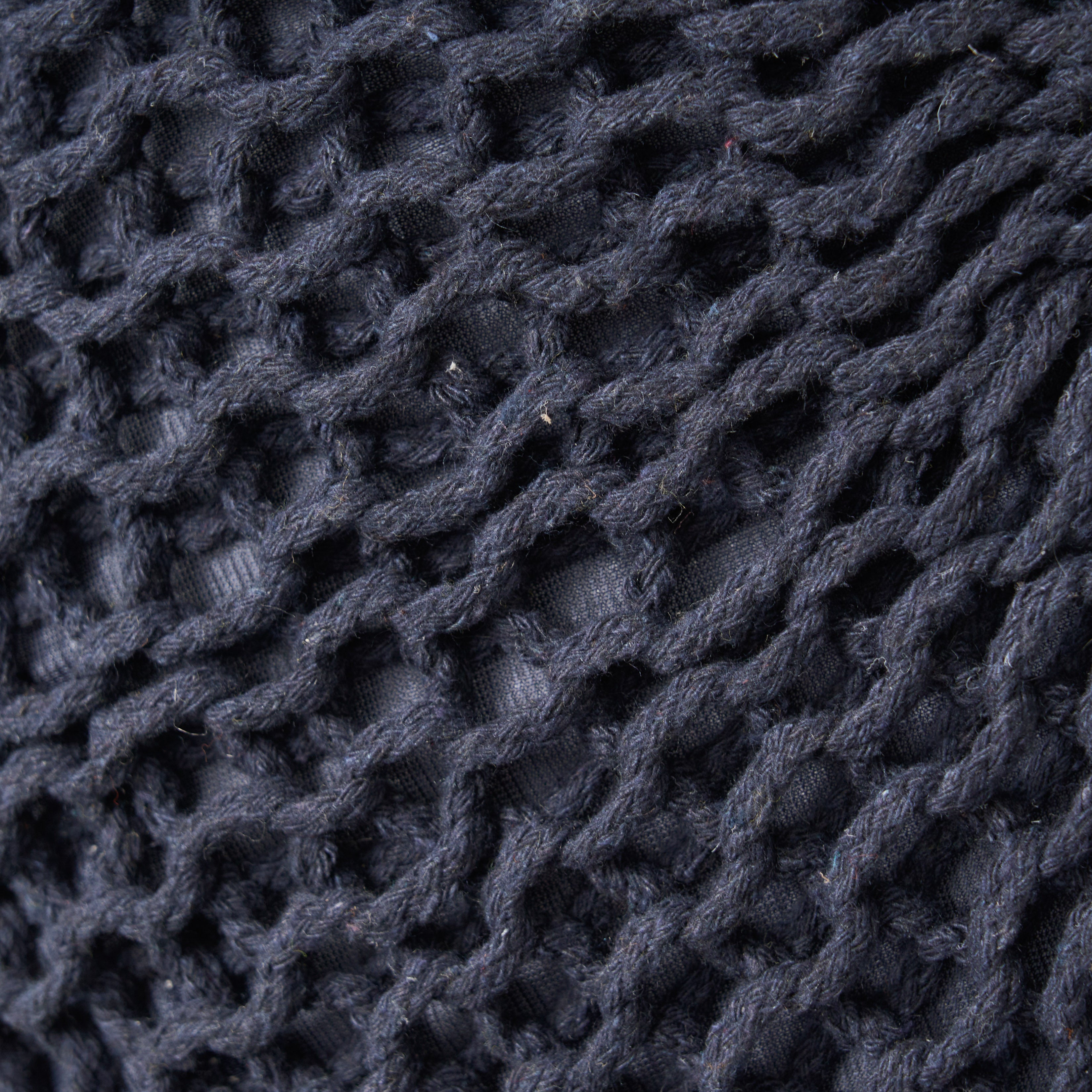 Patty Traditional Knitted Cotton Pouf