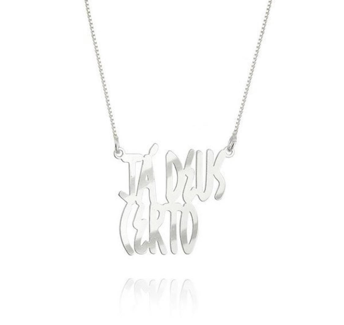 Colar “Já Deus Certo”