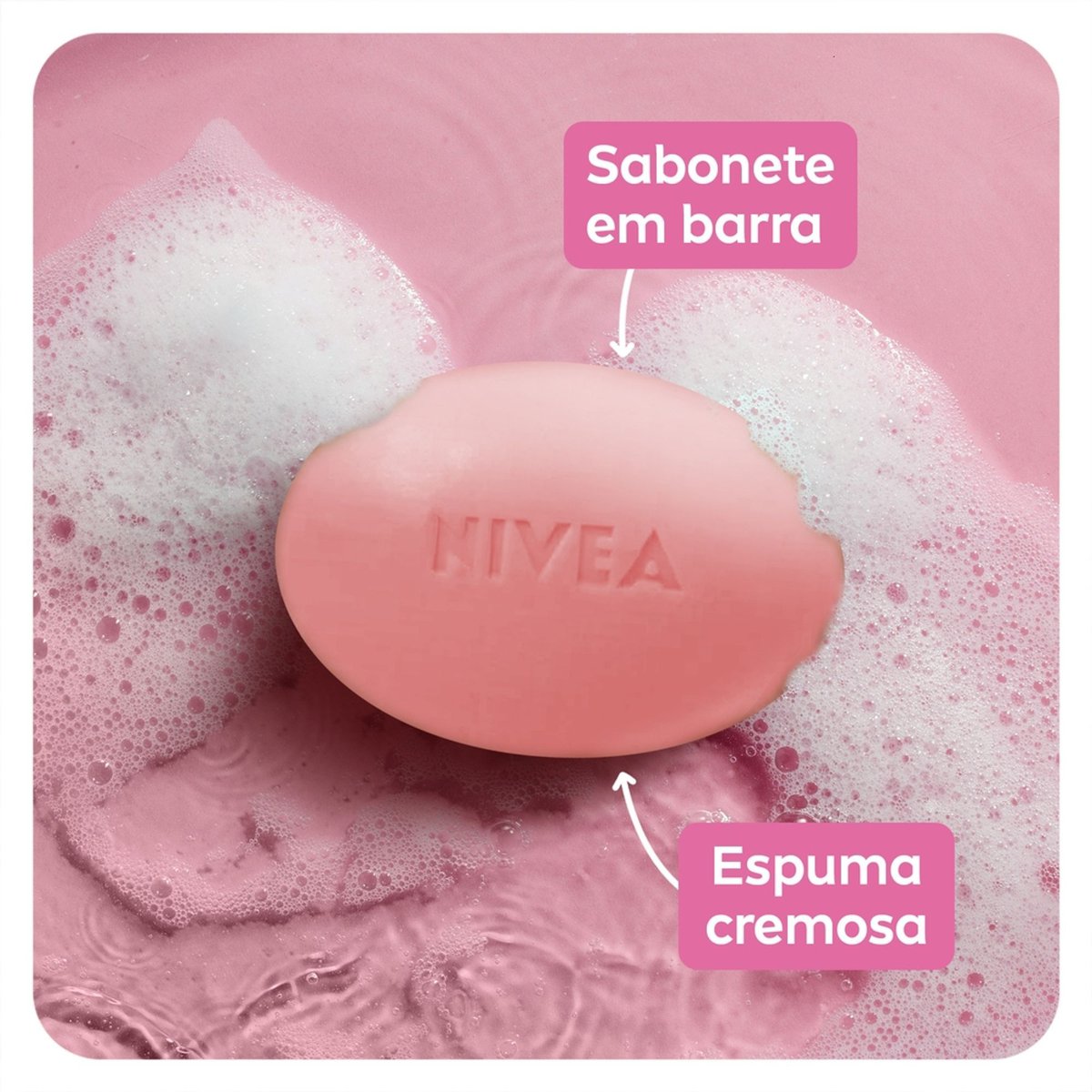Sabonete em Barra Orquideas NIVEA 85g