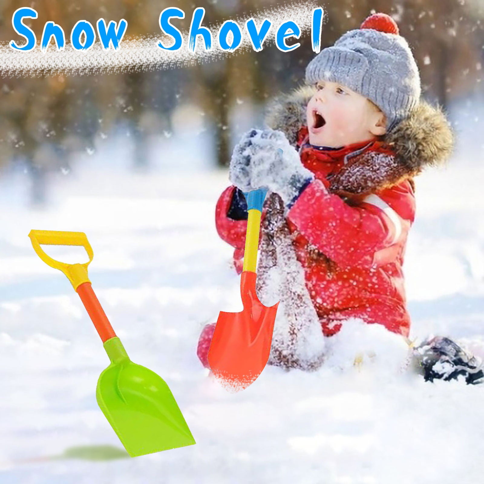 TANGNADE Play Snow Tools Snow Toy Set Children Outdoor Snow Plastic Shovel