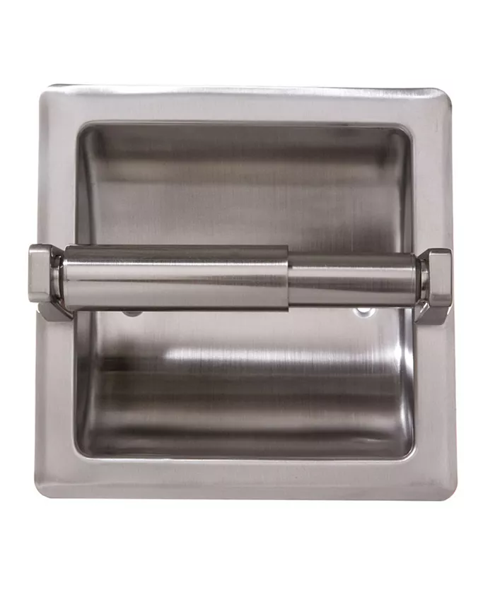 Arista Bath Products Arista Recessed Toilet Paper Holder Satin