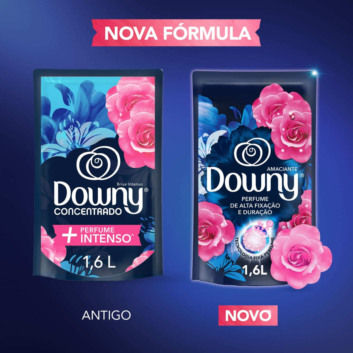 Amaciante Concentrado Downy Brisa Intenso 1,6L