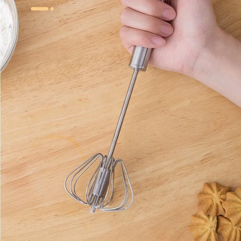 🔥BIG SALE - 49% OFF🔥Stainless Steel Semi-Automatic Whisk - BUY 2