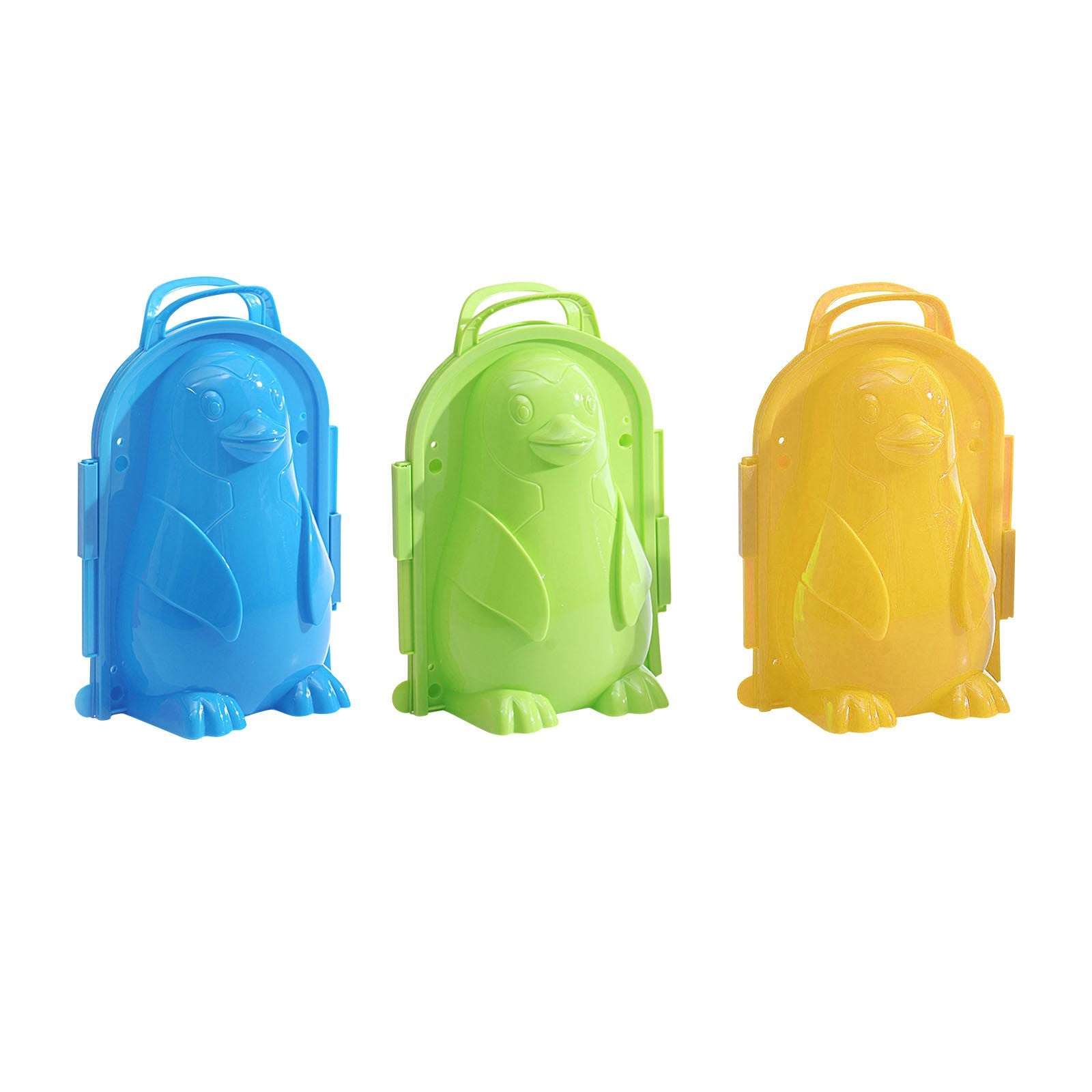 Fridja 3PCS Snow Snowball Maker Clip Maker Animal Shaped Snow Sand Mold Tool Winter Kids