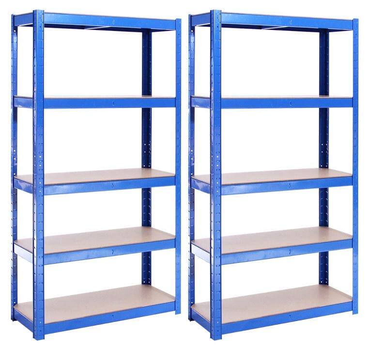5 Tier Boltless Shelving Unit (set of 2)