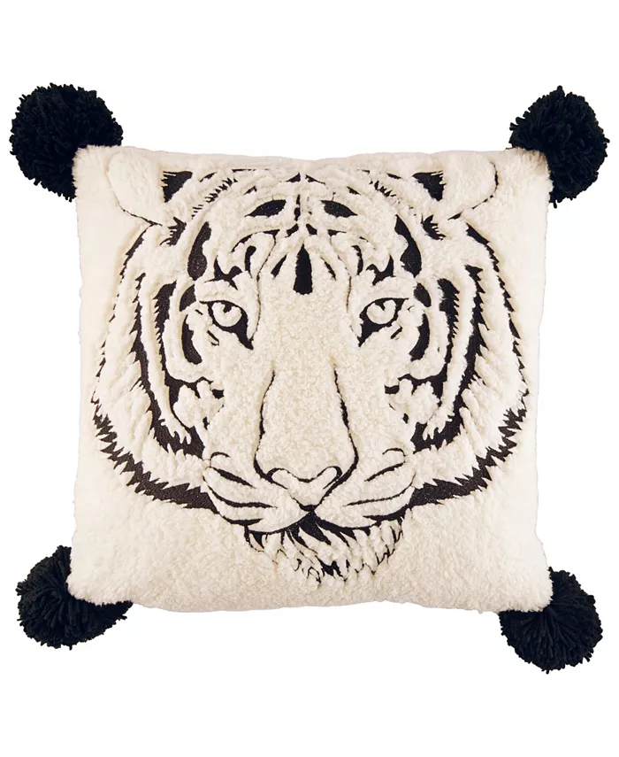 Betsey Johnson Betsey's Tiger Decorative Pillow， 20