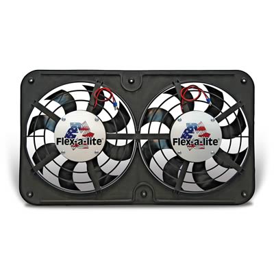 Flex-a-lite 412 Flex-A-Lite Low-Profile S-Blade Electric Fans