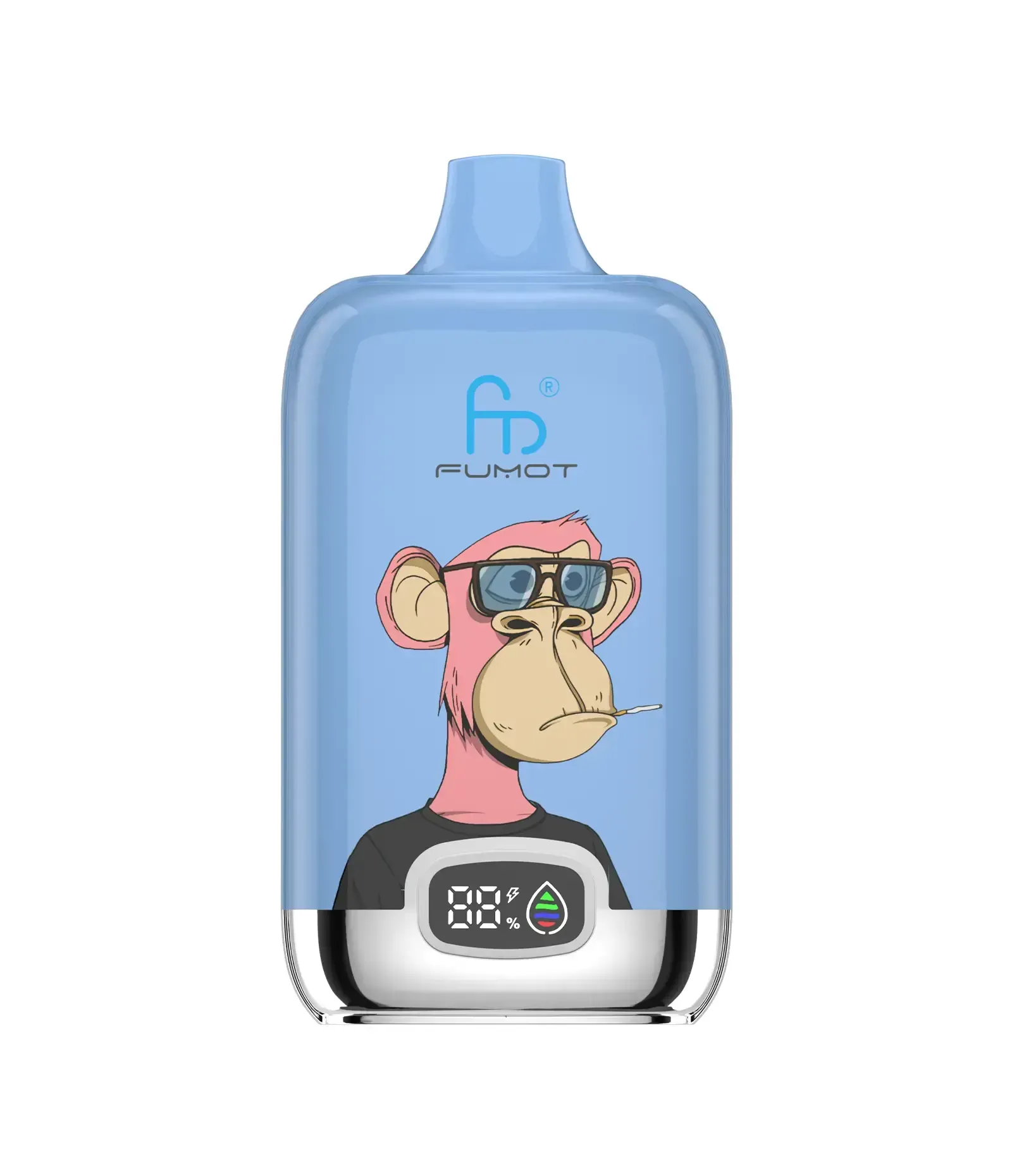 ⭐ Fumot Tornado Digital Box 12000 Züge – 50+ Geschmacksrichtungen 🍇🍉🍋