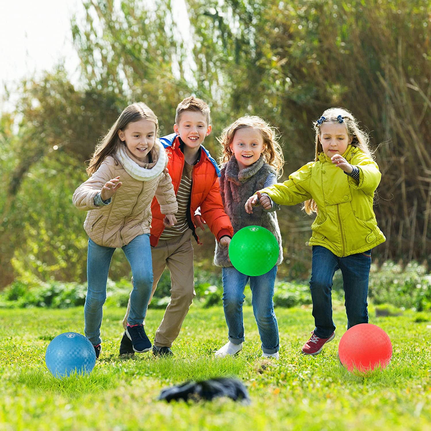 Homotte Dodgeballs Playground Balls 8.5