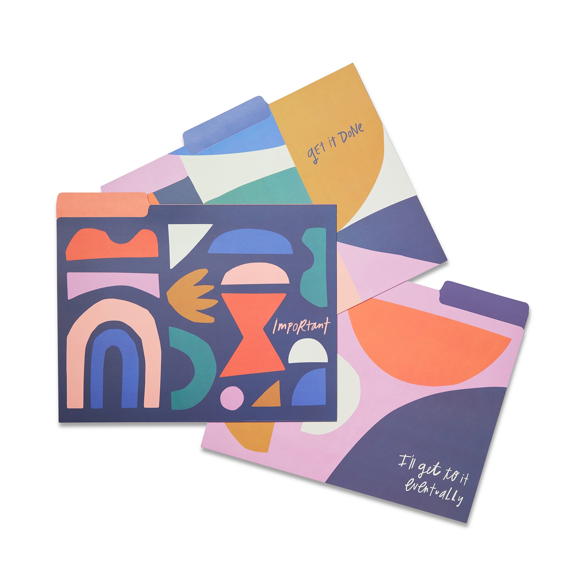 Shifted Shapes File Folders