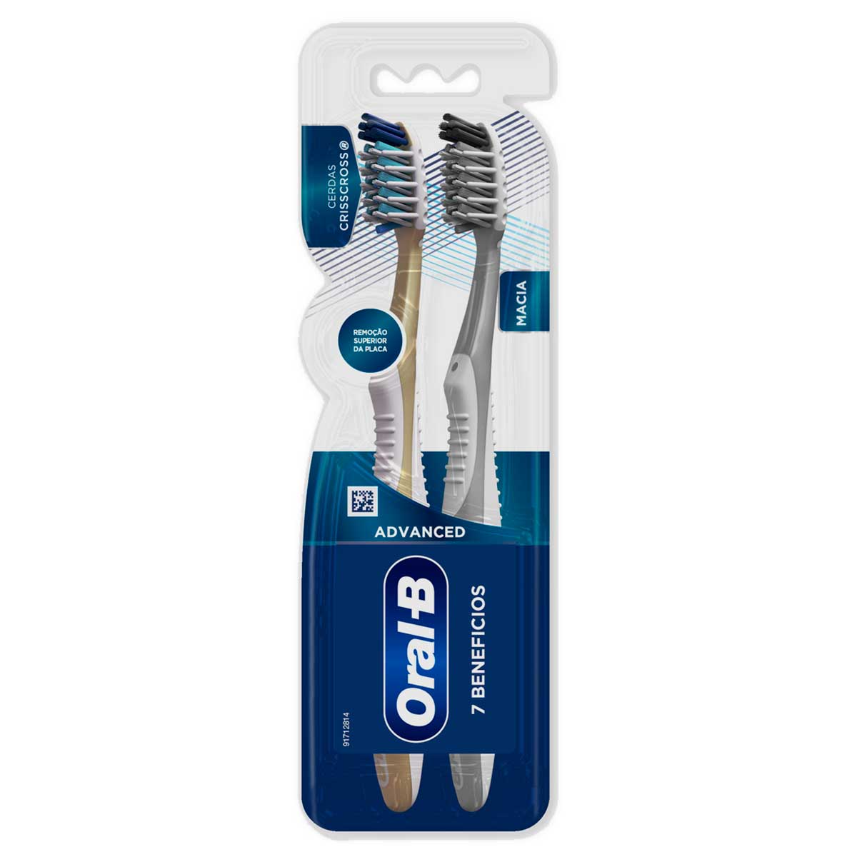 Escova Dental Oral-B 7 Beneficios 2 Unidades