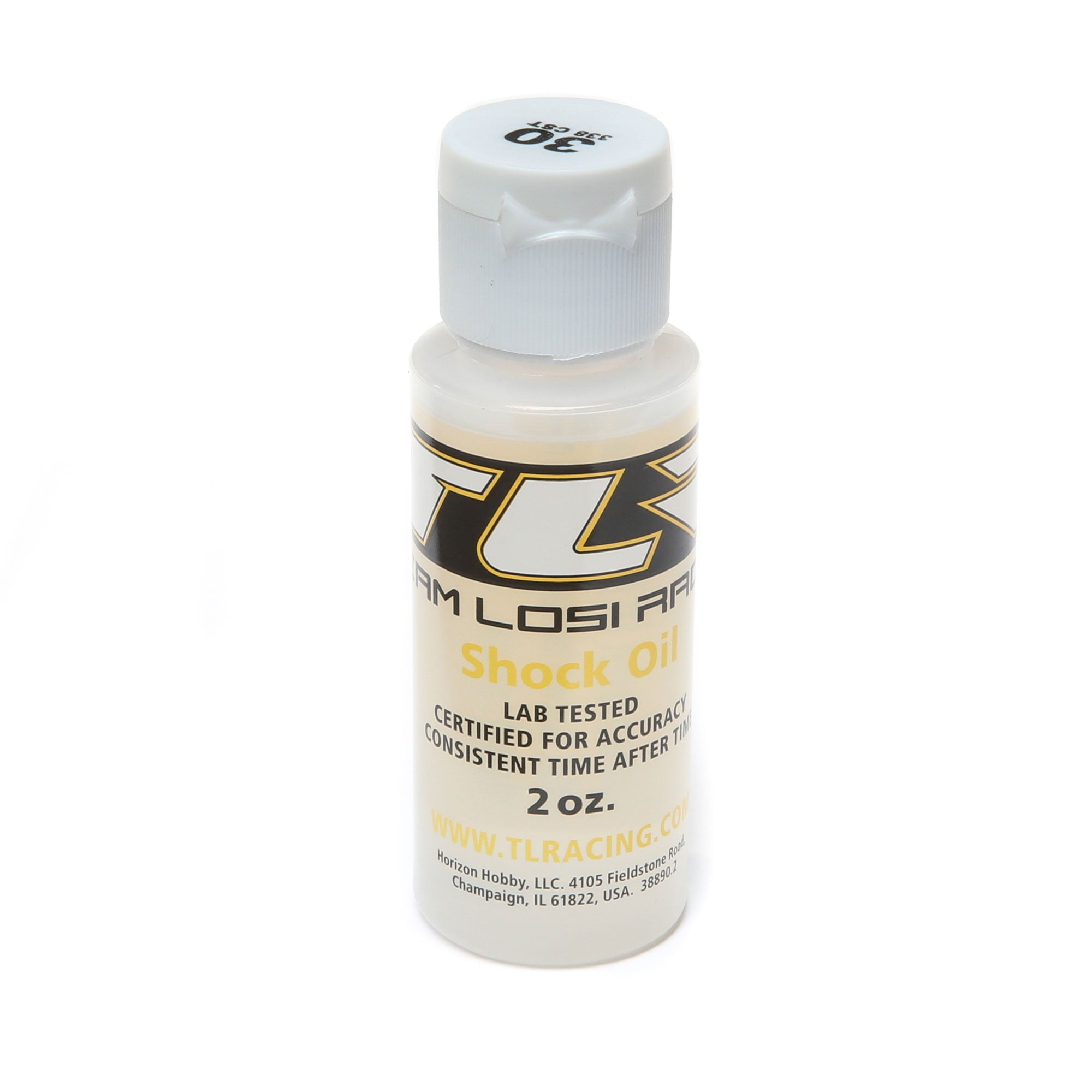 Team Losi Racing Silicone Shock Oil 30WT 338CST 2oz TLR74006 Electric Car/Truck Option Parts