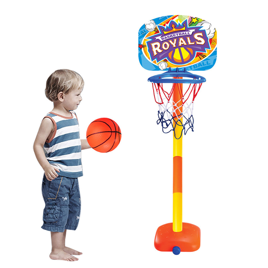 Randolph Basketball Royals Toddler Basketball Hoop Toy Indoor Outdoor Kit for Children