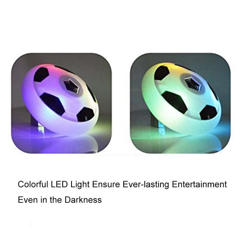 Jellydog Toy Soccer Ball - LED Soccer Ball with Foam Bumpers Indoor/Outdoor Games for Boys and Girls Christmas Gift