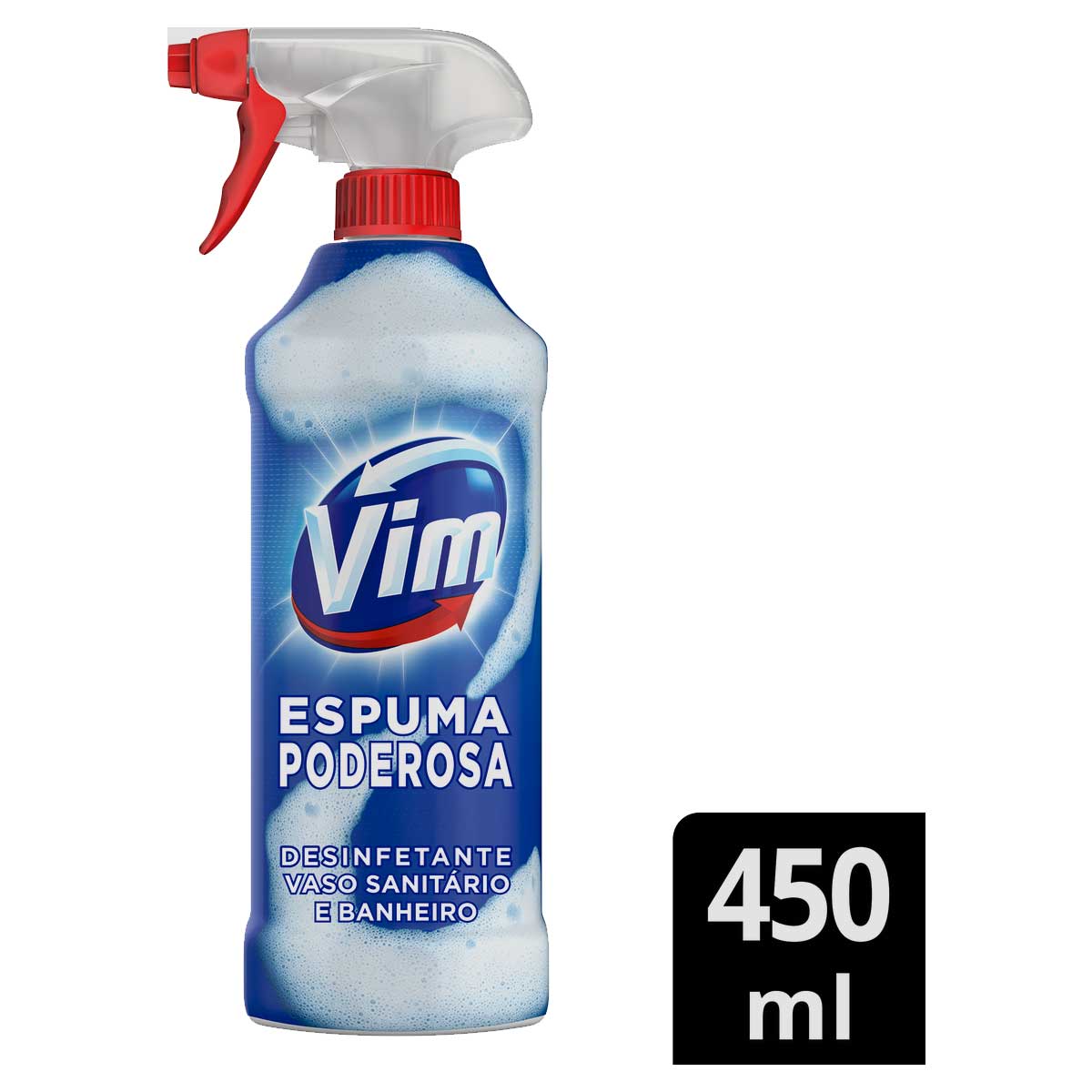 Desinfetante Uso Geral Original Vim Espuma Poderosa 450ml