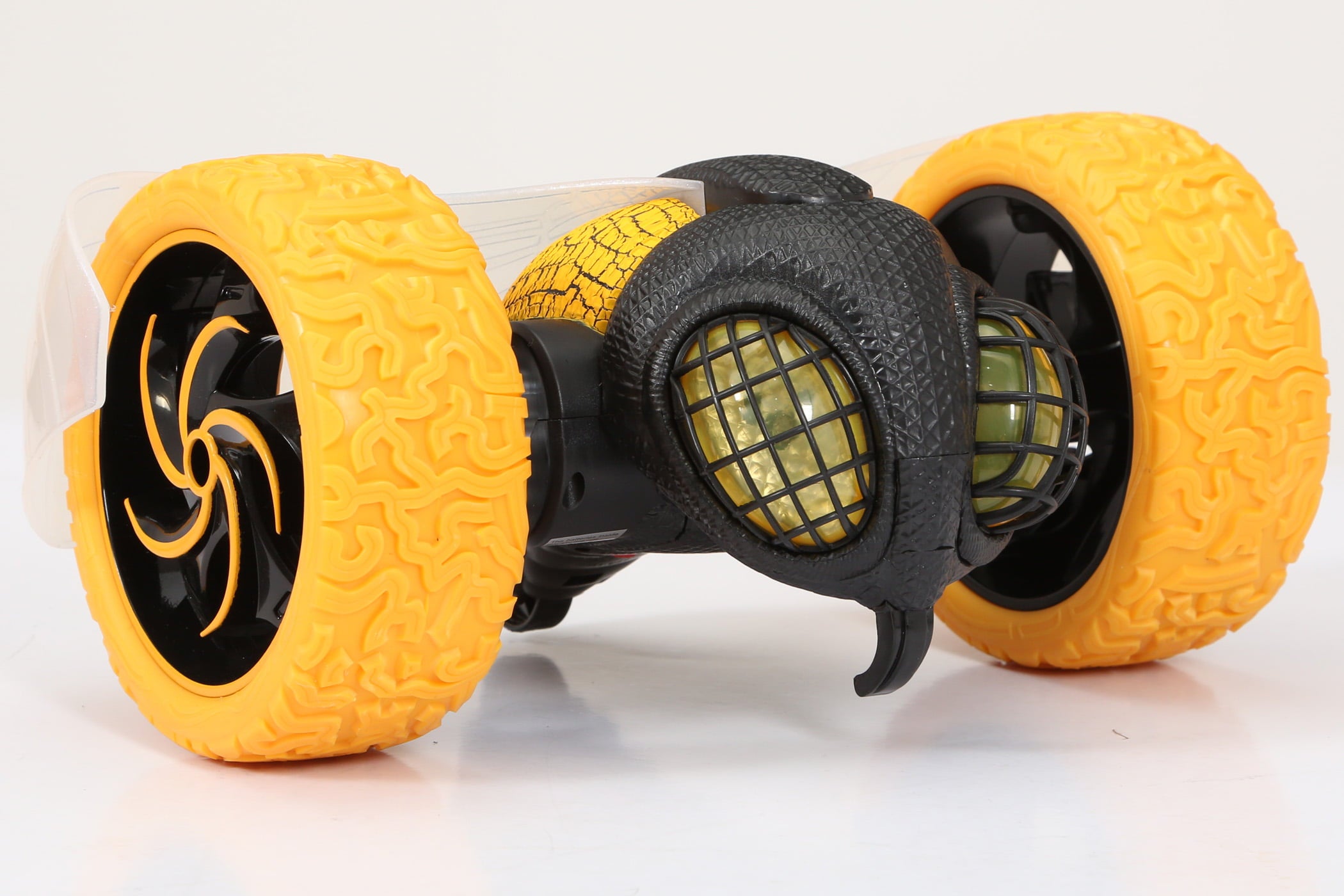 New Bright Stunt 10 inch Tumblebee Lights and Sound Battery Radio Control Toy， 3718U-2Y