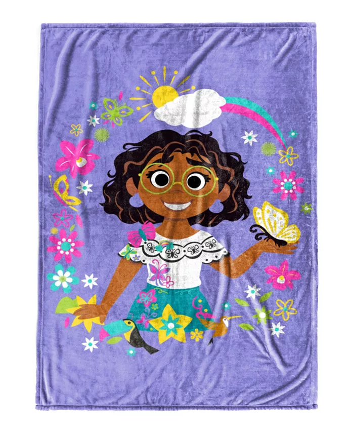 Jay Franco Encanto Sister Magic Self Hem Blanket， 90