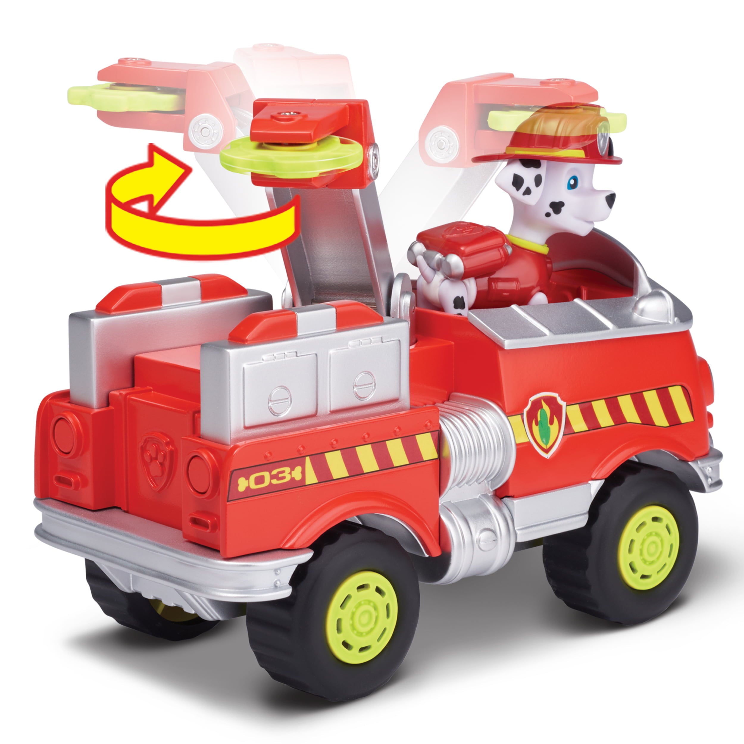 Paw Patrol - Marshall’s Forest Fire Truck Vehicle - Figure and Vehicle