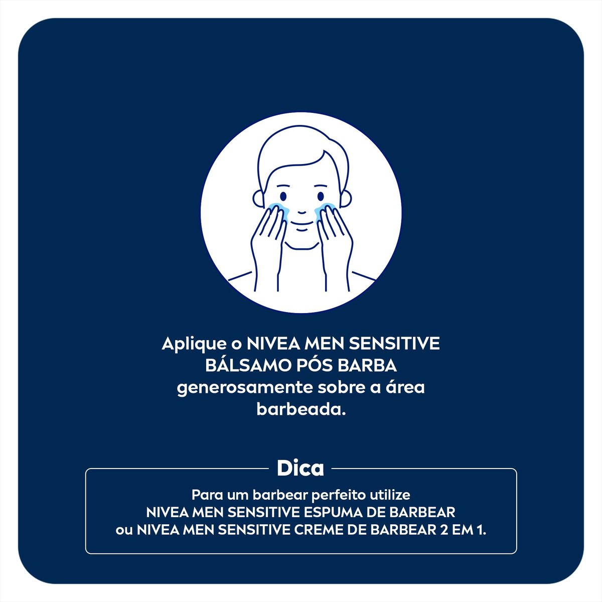 Balsamo Pos Barba Sensitive NIVEA MEN 100ml