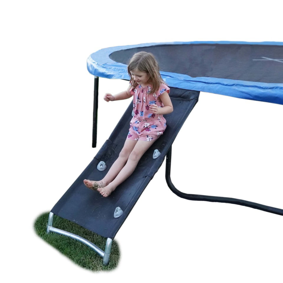 TrampolinePro Jump Climber， Full Size Ladder Ramp Slide， Model #200072