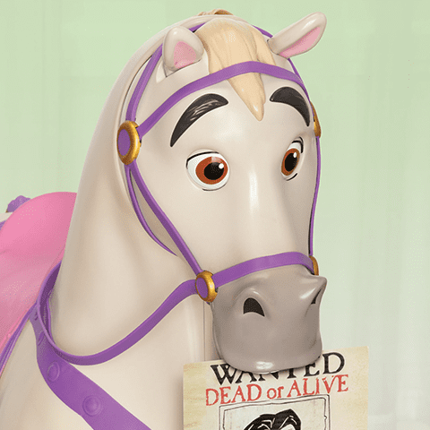 Disney Princess 32 inch Interactive Many Moods Maximus Horse (Unassembled/Closed Box)