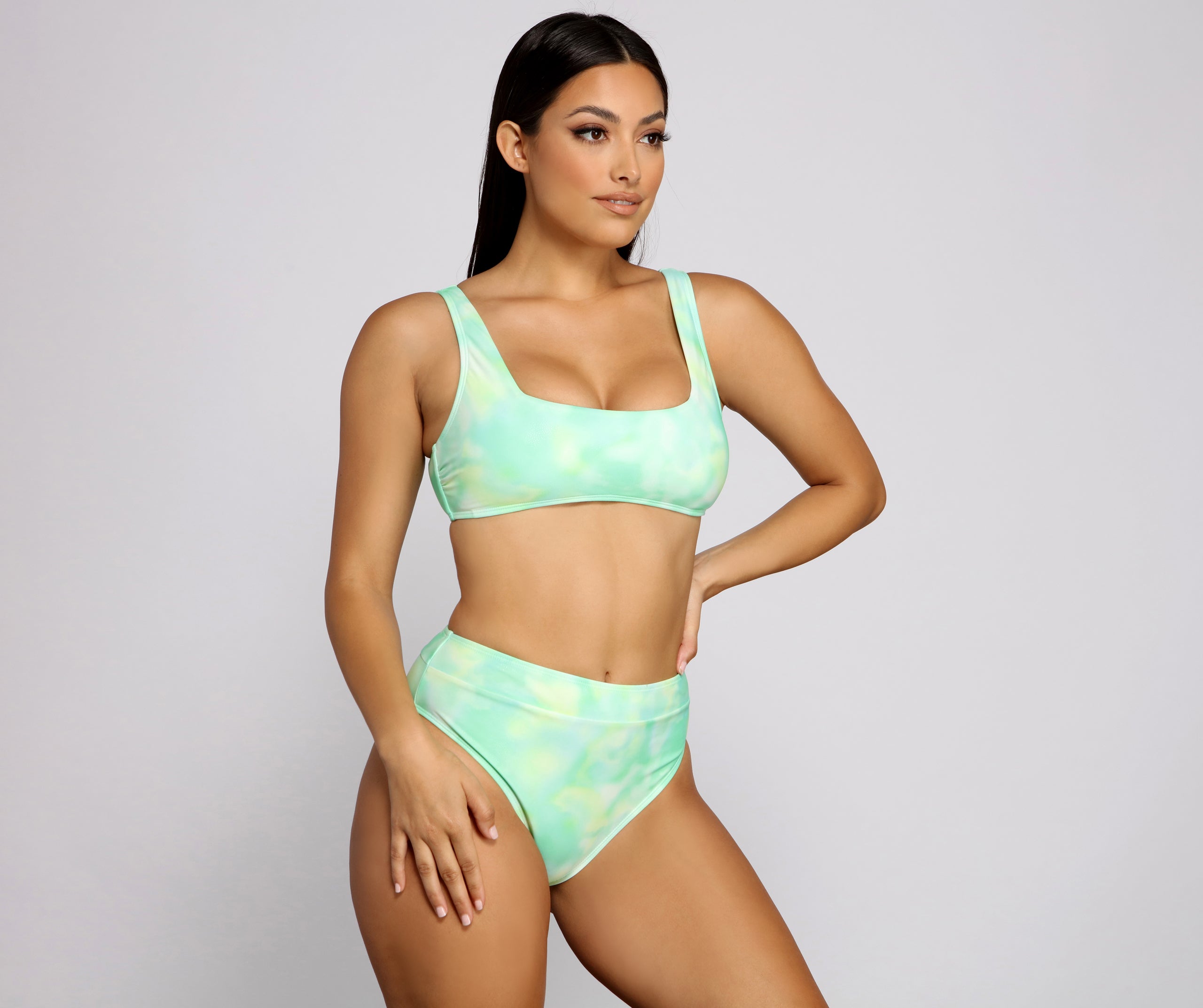 Retro Days Tie Dye Bikini Bottoms