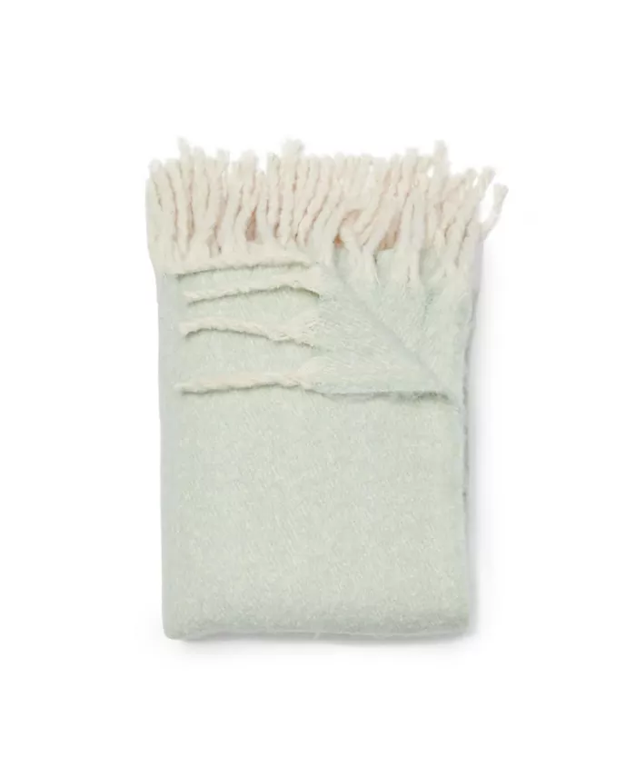 Dormify iris Tonal Fringe Throw Blanket， 50