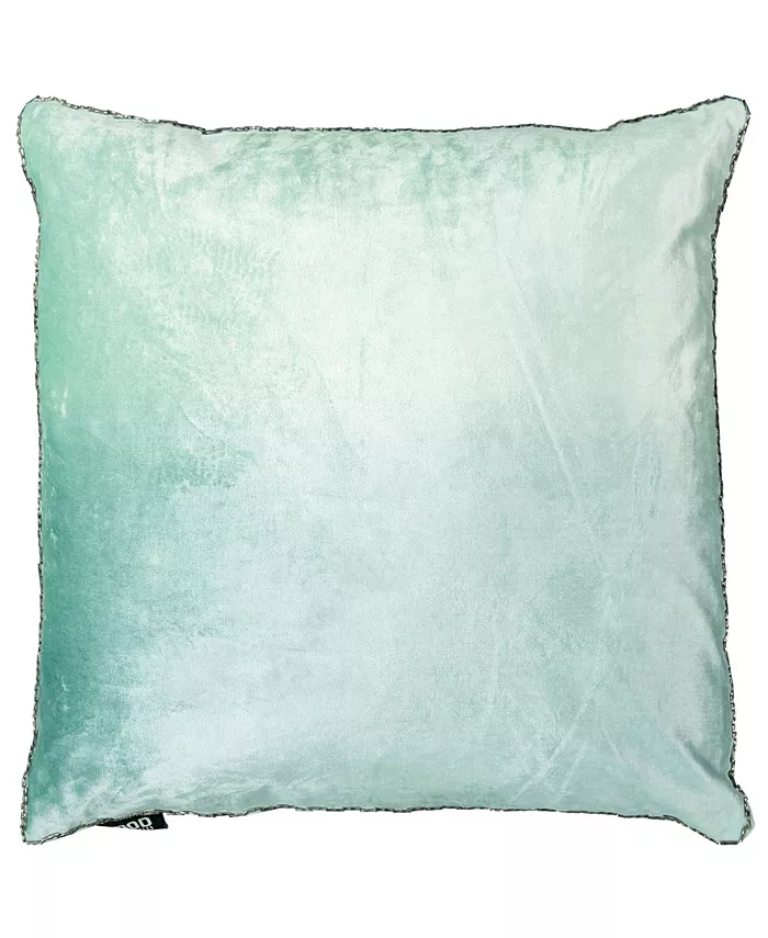 Mod Lifestyles Ombre Velvet Collection Viscose Beaded Edges Pillow， 20