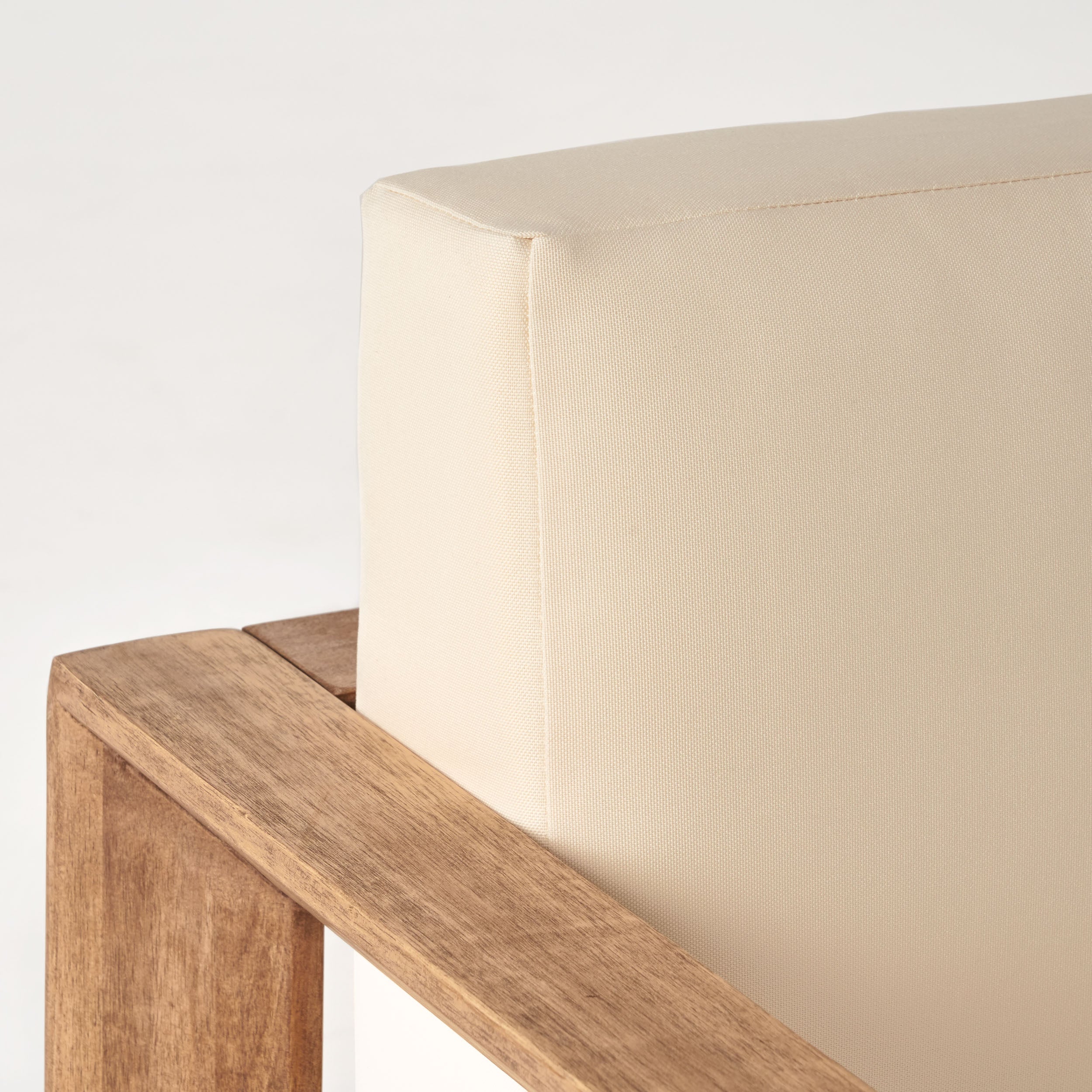 Rosemary Outdoor 4 Seater Acacia Wood Chat Set