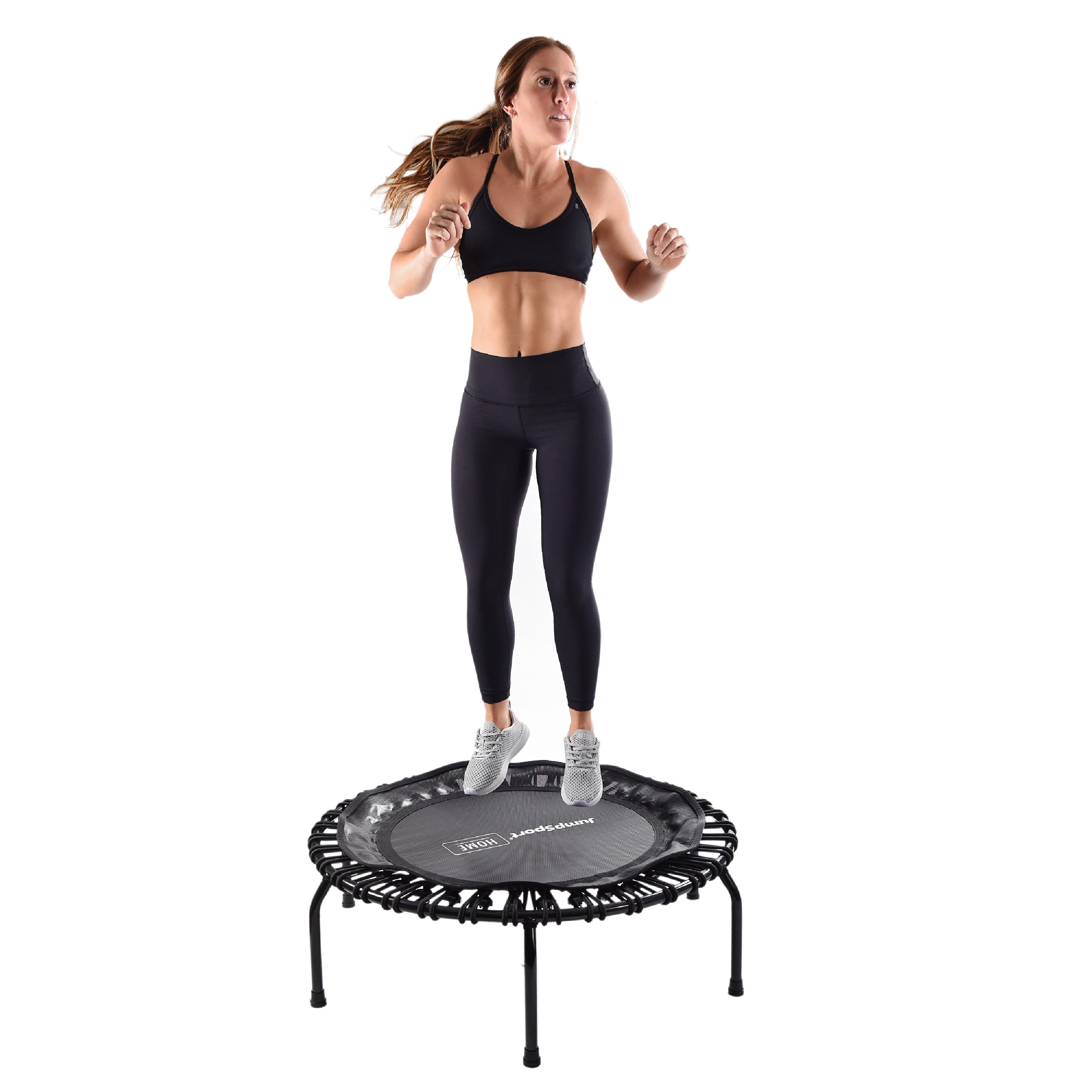 Jumpsport 40 in. Home Fitness Trampoline 105 Light Weight Mini Trampoline