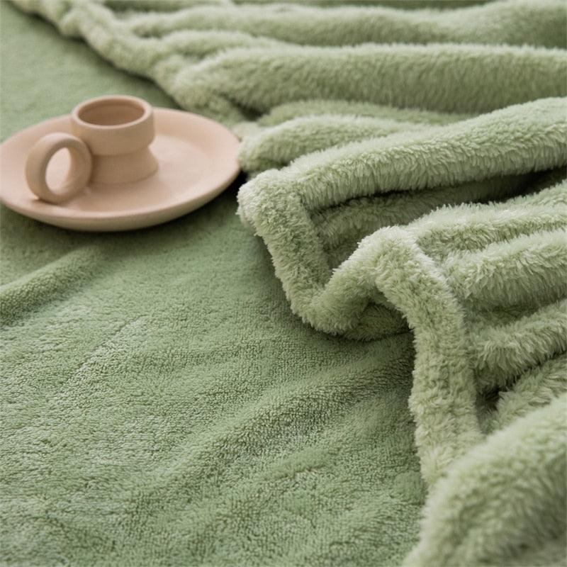 Conjunto Calme™ de Lençol + Fronhas em Veludo Super Macio