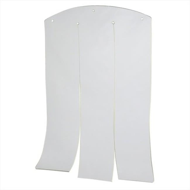 Plastic Door for Flat Roof Dog Houseand#44; Extra Large