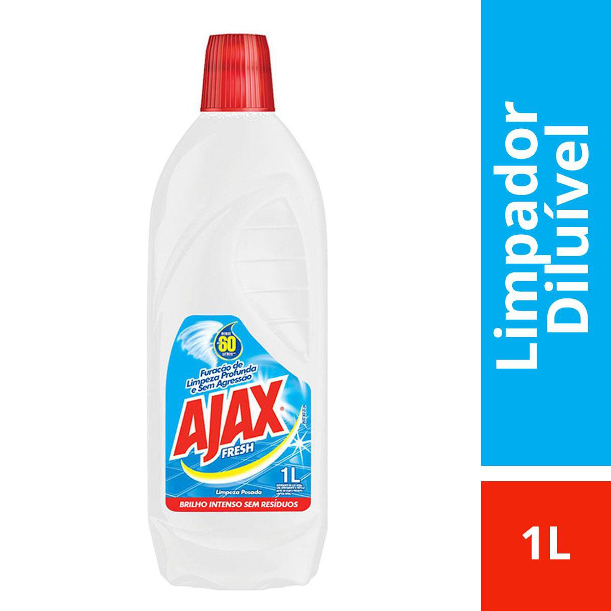 Limpador Diluivel Ajax Fresh 1 L