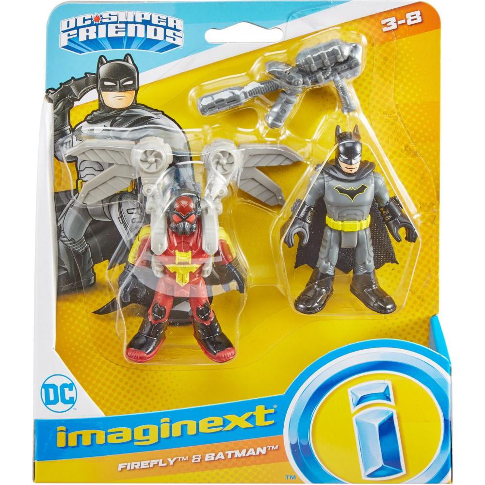 Imaginext DC Super Friends Firefly and Batman Action Figure Sets
