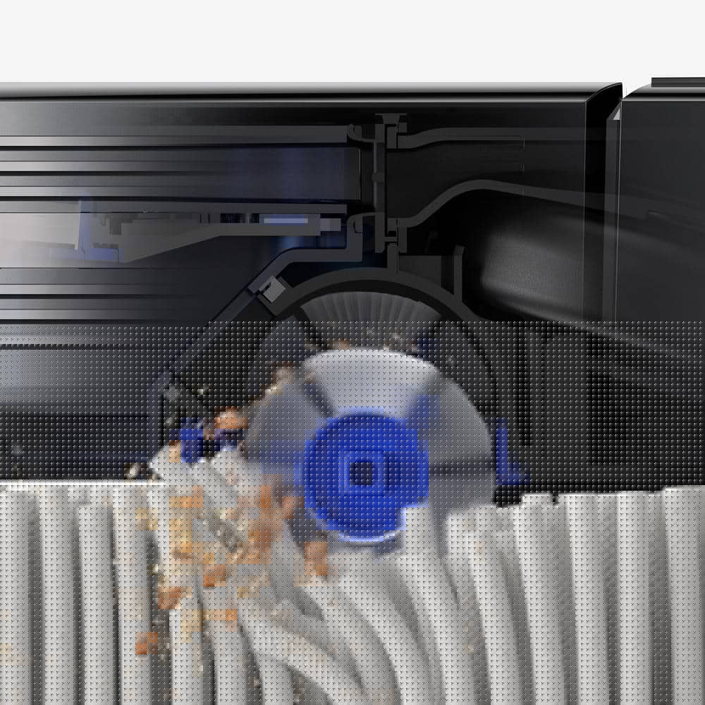 Eufy RoboVac G15 Robotic Vacuum Cleaner with Gyro Navigation Bagless Washable Filter MultiSurfaces in Black