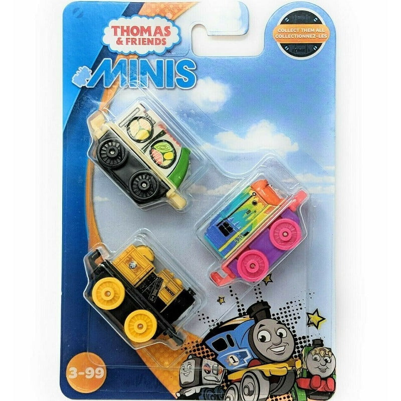 Thomas and Friends Collectible MINIS Toy Train Engine 3-Pack Set