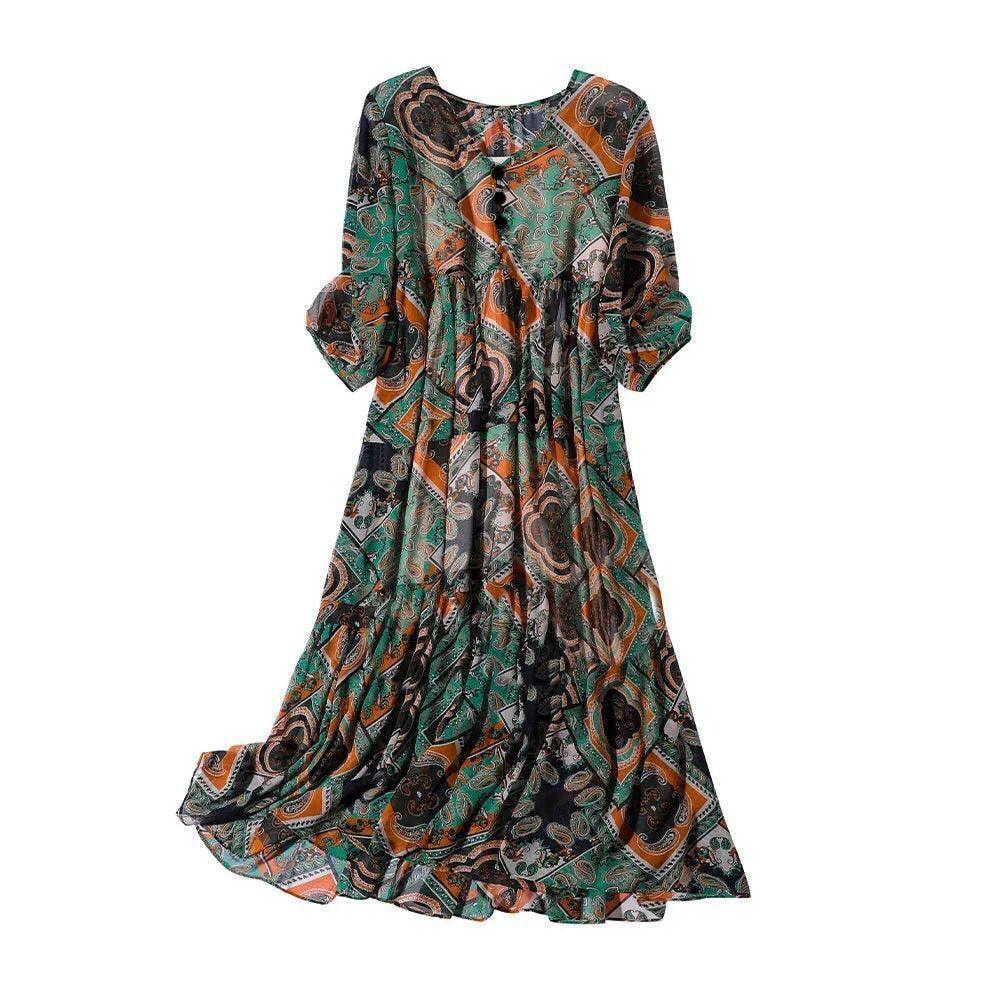 Vestido Soltinho Fontenele™ Moda Gringa / O Campeão em Charme & Elegância!