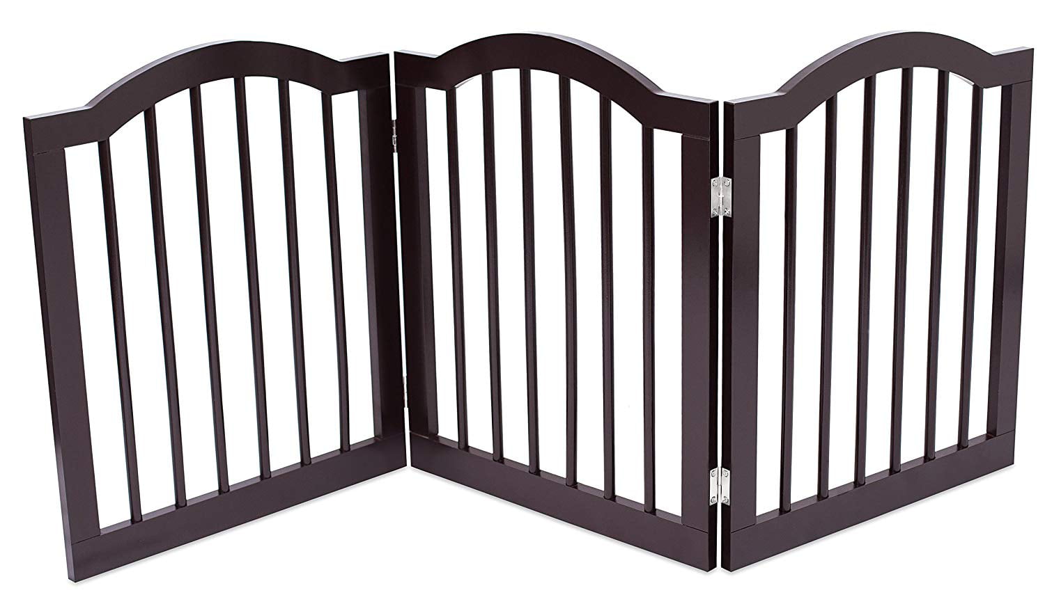 Internet's Best Pet Gate with Arched Top - 3 Panel - 24