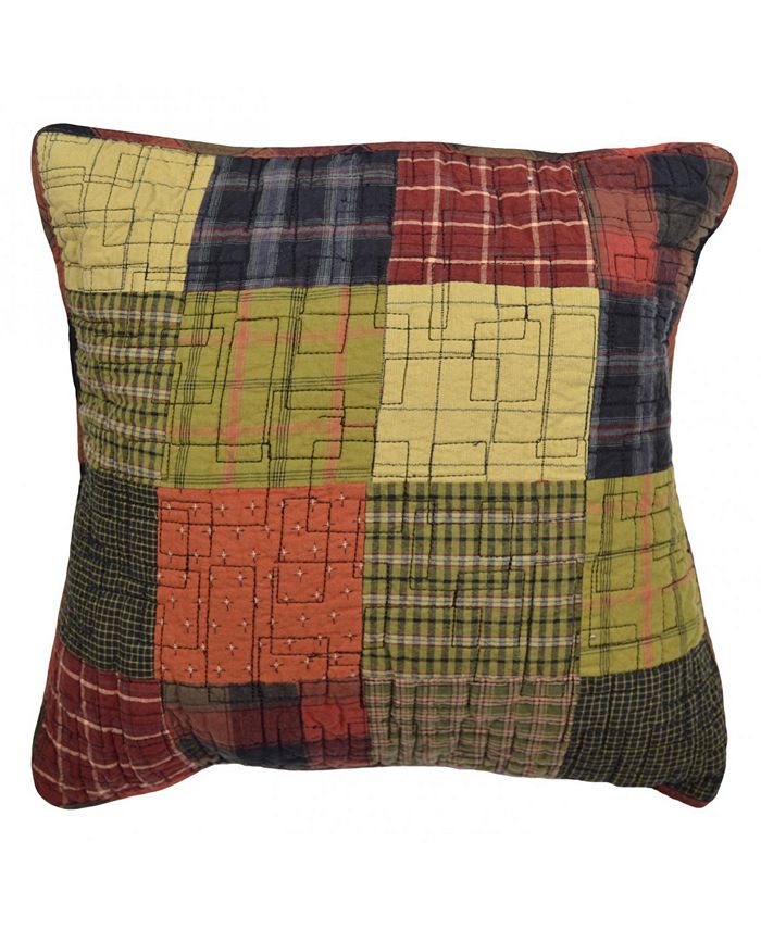 American Heritage Textiles Woodland Square Cotton Quilt Collection， Accessories